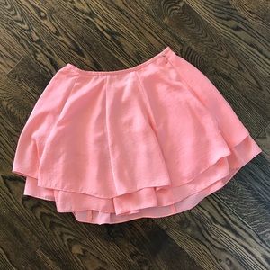 silence + noise silk skirt